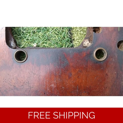 Treadle belt guides title=